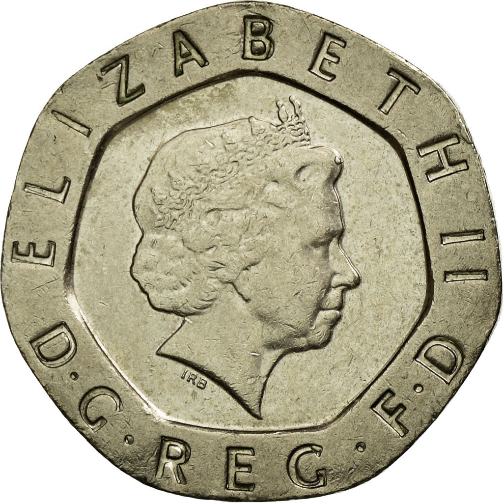 Coin, Great Britain, Elizabeth II, 20 Pence, 2006, EF(40-45), Copper-nickel