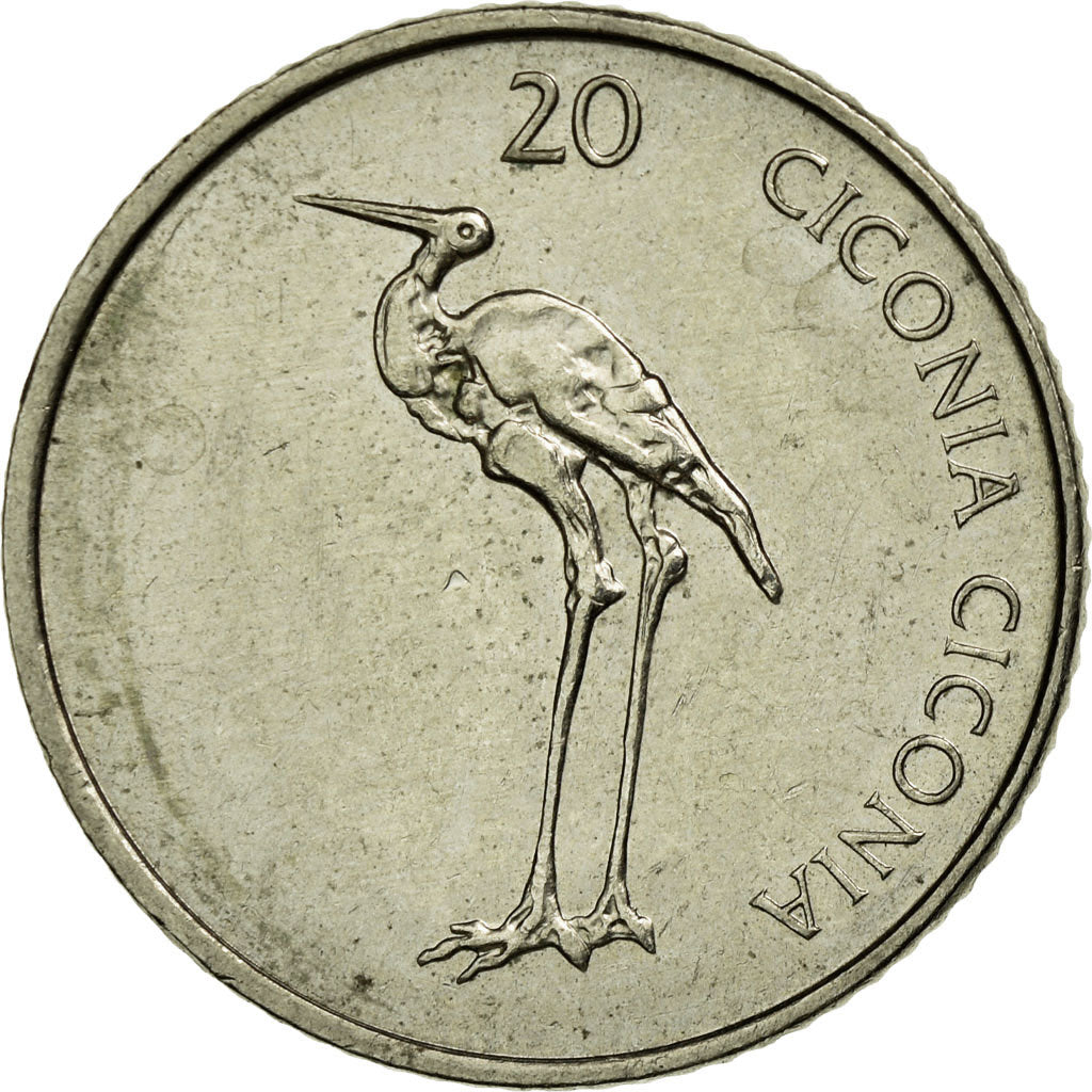 Monnaie, Slovénie, 20 Tolarjev, 2004, Kremnica, TTB, Copper-nickel, KM:51