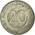 Moneta, Słowenia, 20 Tolarjev, 2004, Kremnica, EF(40-45), Miedź-Nikiel, KM:51