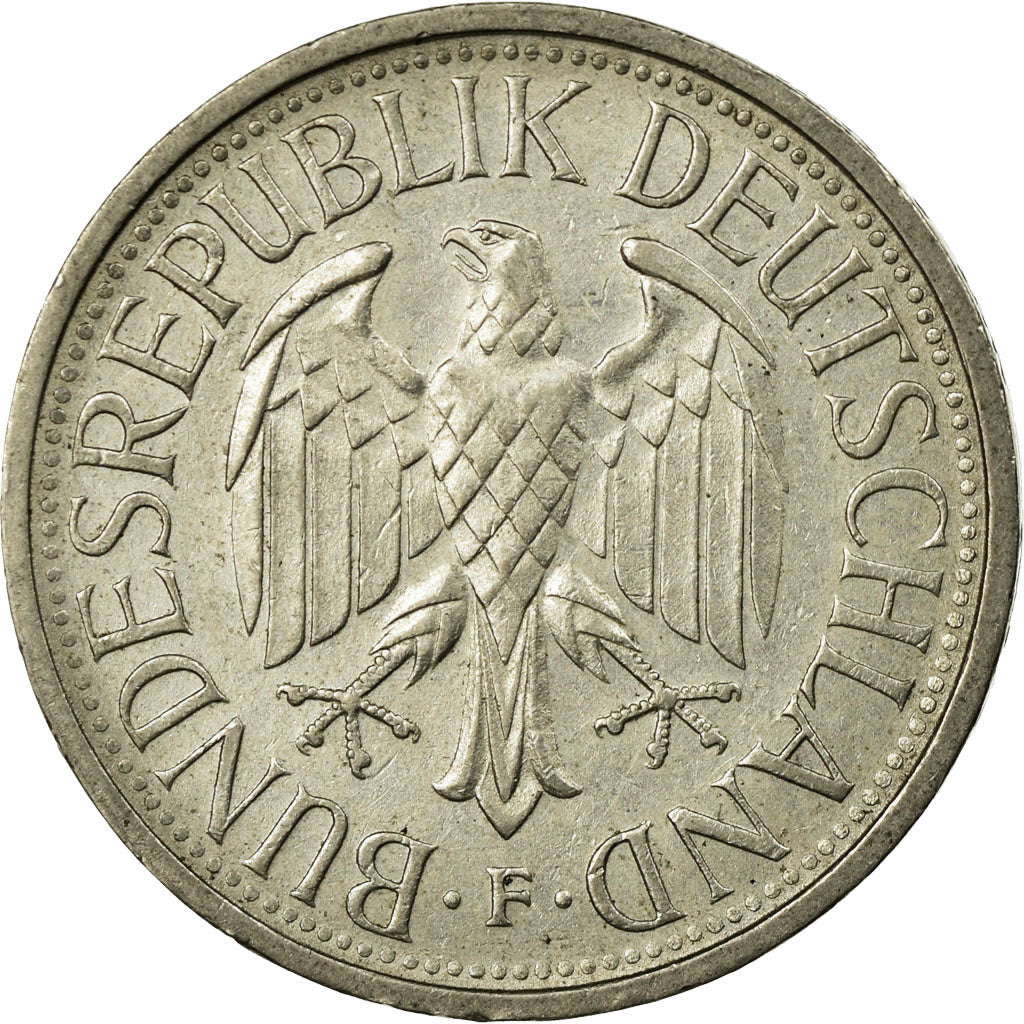 Moneta, GERMANIA - REPUBBLICA FEDERALE, Mark, 1977, Stuttgart, BB, Rame-nichel