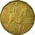 Moneda, República Checa, 20 Korun, 1993, MBC, Latón chapado en acero, KM:5