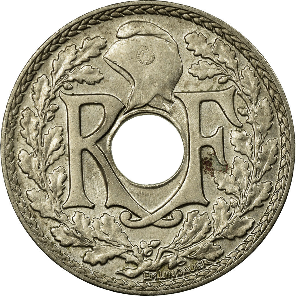 Moneda, Francia, Lindauer, 10 Centimes, 1938, Paris, MBC, Níquel - bronce