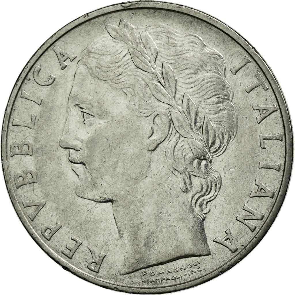 Coin, Italy, 100 Lire, 1966, Rome, EF(40-45), Stainless Steel, KM:96.1