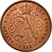 Moeda, Bélgica, Albert I, 2 Centimes, 1912, EF(40-45), Cobre, KM:65