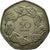 Coin, Great Britain, Elizabeth II, 50 Pence, 1973, EF(40-45), Copper-nickel