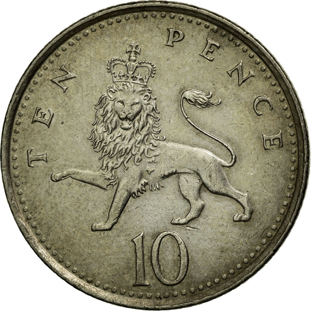 Coin, Great Britain, Elizabeth II, 10 Pence, 1992, EF(40-45), Copper-nickel