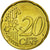 Italie, 20 Euro Cent, 2002, SPL, Laiton, KM:214