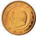België, 5 Euro Cent, 1999, UNC-, Copper Plated Steel, KM:226