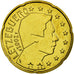Luxemburgo, 20 Euro Cent, 2002, SC, Latón, KM:79