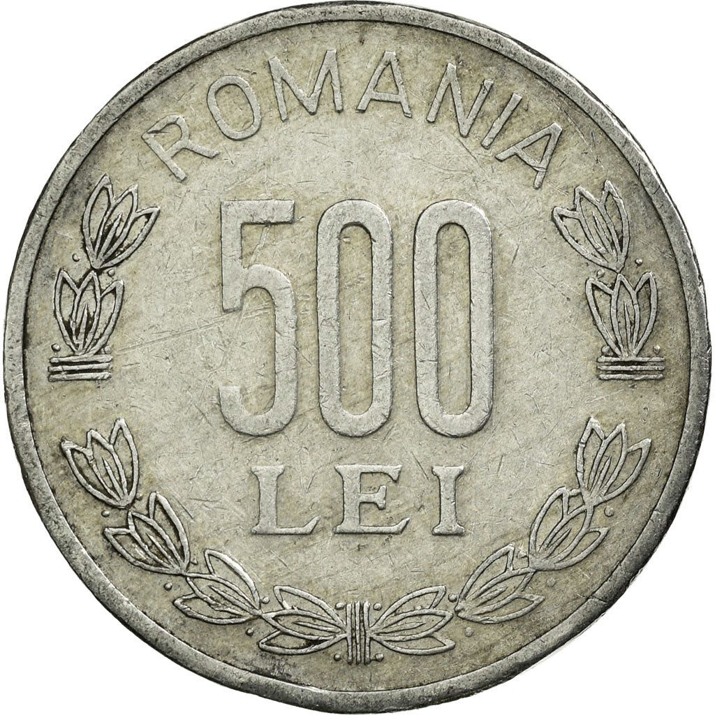 Moneta, Romania, 500 Lei, 2000, BB, Alluminio, KM:145