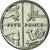 Münze, Großbritannien, 5 Pence, 2014, SS, Nickel plated steel