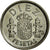 Moneda, España, Juan Carlos I, 10 Pesetas, 1983, MBC, Cobre - níquel, KM:827