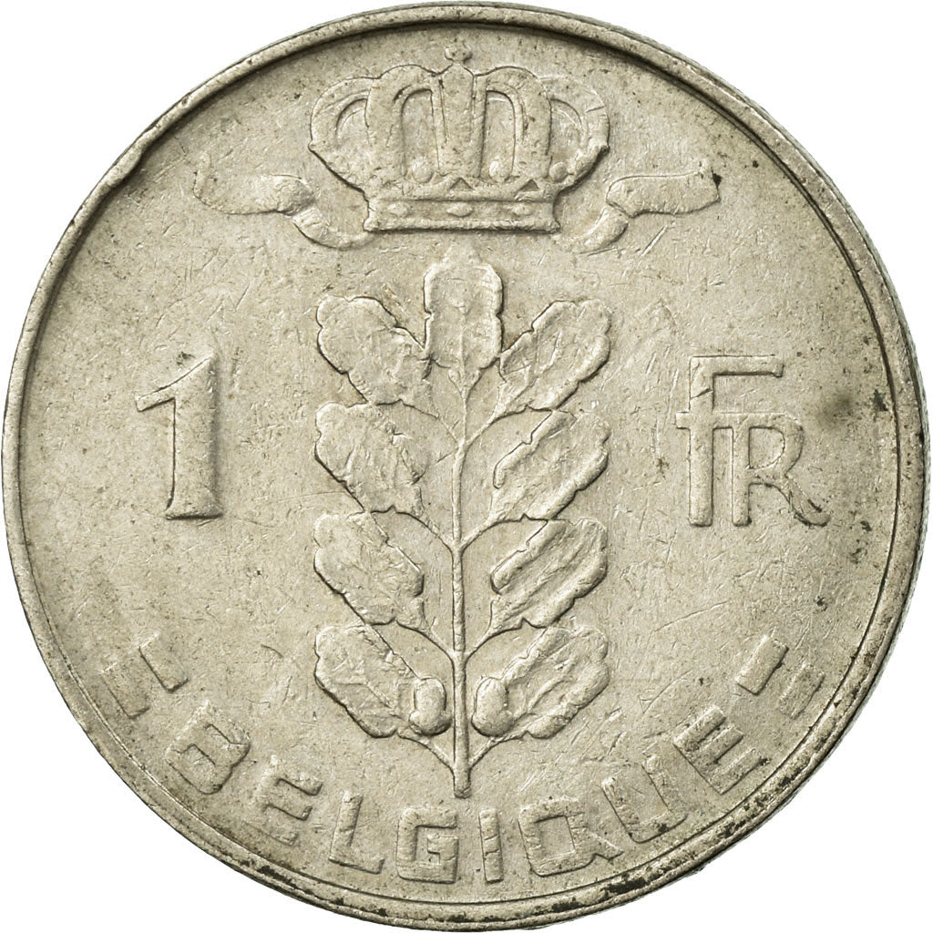 Moneta, Belgia, Franc, 1964, EF(40-45), Miedź-Nikiel, KM:142.1