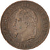 Moneta, Francia, Napoleon III, Napoléon III, 2 Centimes, 1862, Bordeaux, BB+