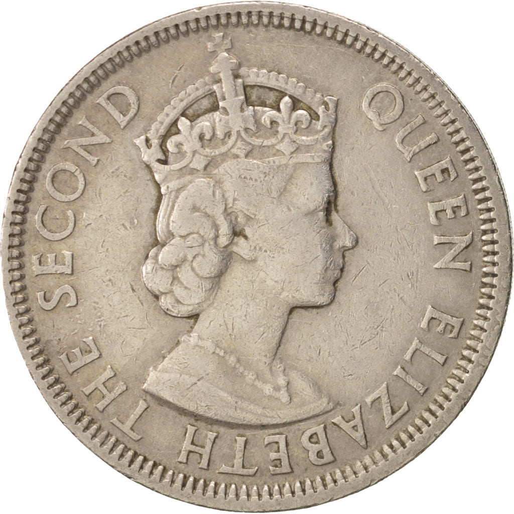 Coin, Mauritius, Elizabeth II, Rupee, 1978, EF(40-45), Copper-nickel, KM:35.1
