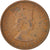 Moneta, Stati dei Caraibi Orientali, Elizabeth II, 2 Cents, 1965, BB, Bronzo
