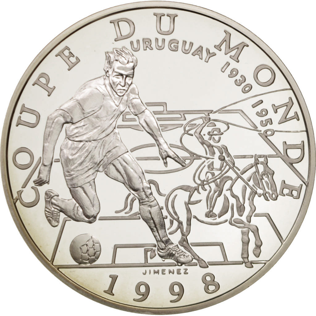 Coin, France, 10 Francs, 1996, MS(65-70), Silver, KM:1166, Gadoury:C168