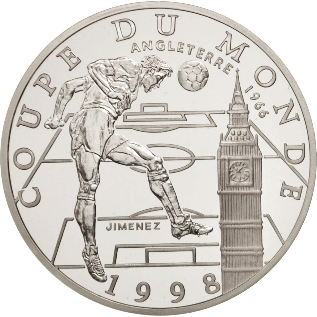 Moneta, Francia, 10 Francs, 1997, FDC, Argento, KM:1163, Gadoury:C174