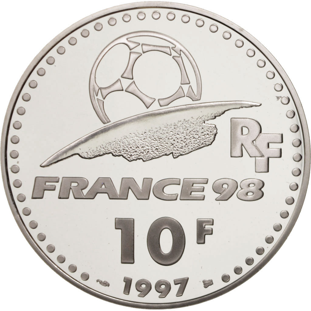 Moneta, Francia, 10 Francs, 1997, FDC, Argento, KM:1163, Gadoury:C174