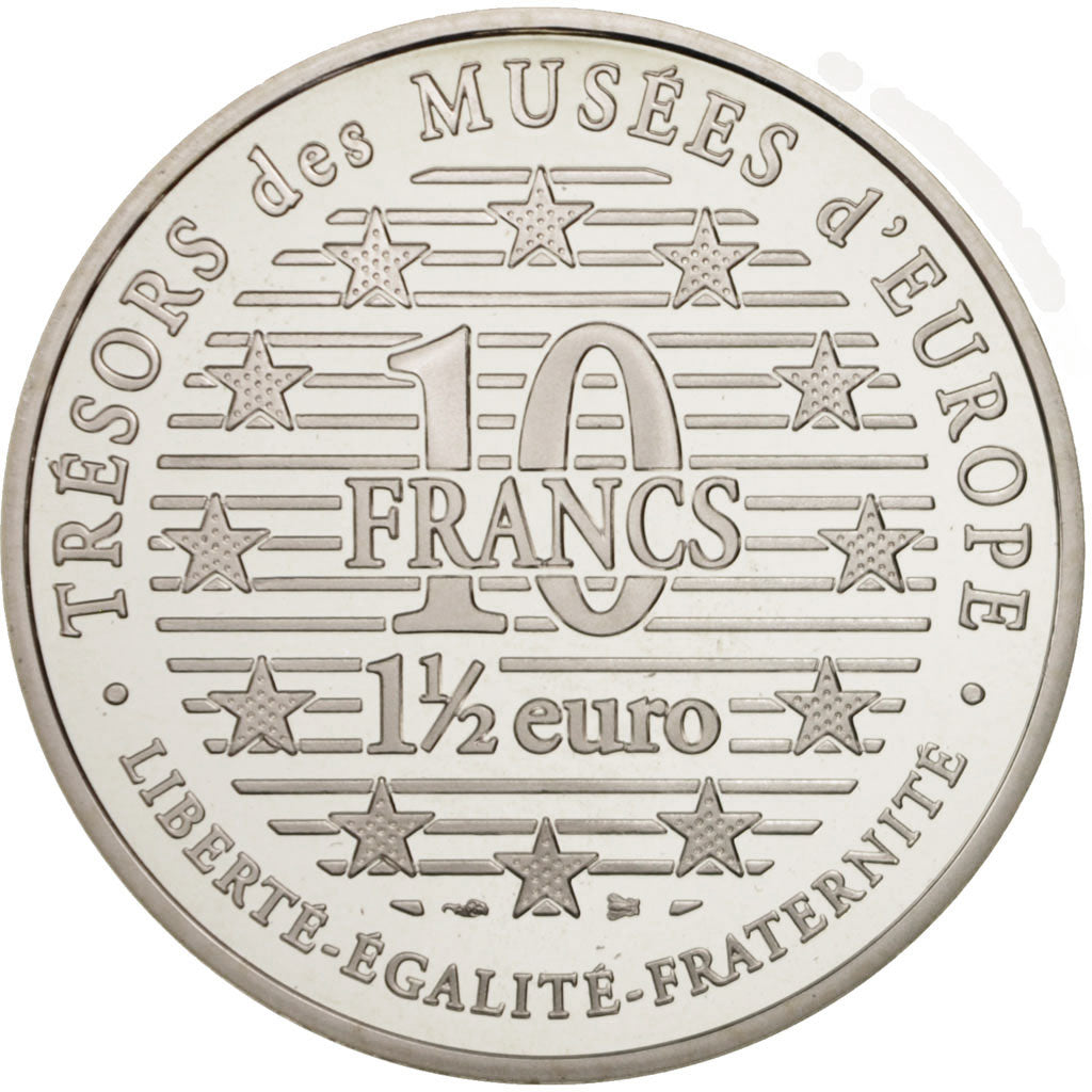 Moneda, Francia, 10 Francs-1.5 Euro, 1996, FDC, Plata, Gadoury:C142