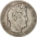 Monnaie, France, Louis-Philippe, 5 Francs, 1837, Strasbourg, TB, Argent