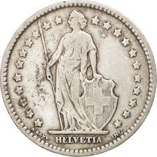 Coin, Switzerland, Franc, 1908, Bern, VF(30-35), Silver, KM:24
