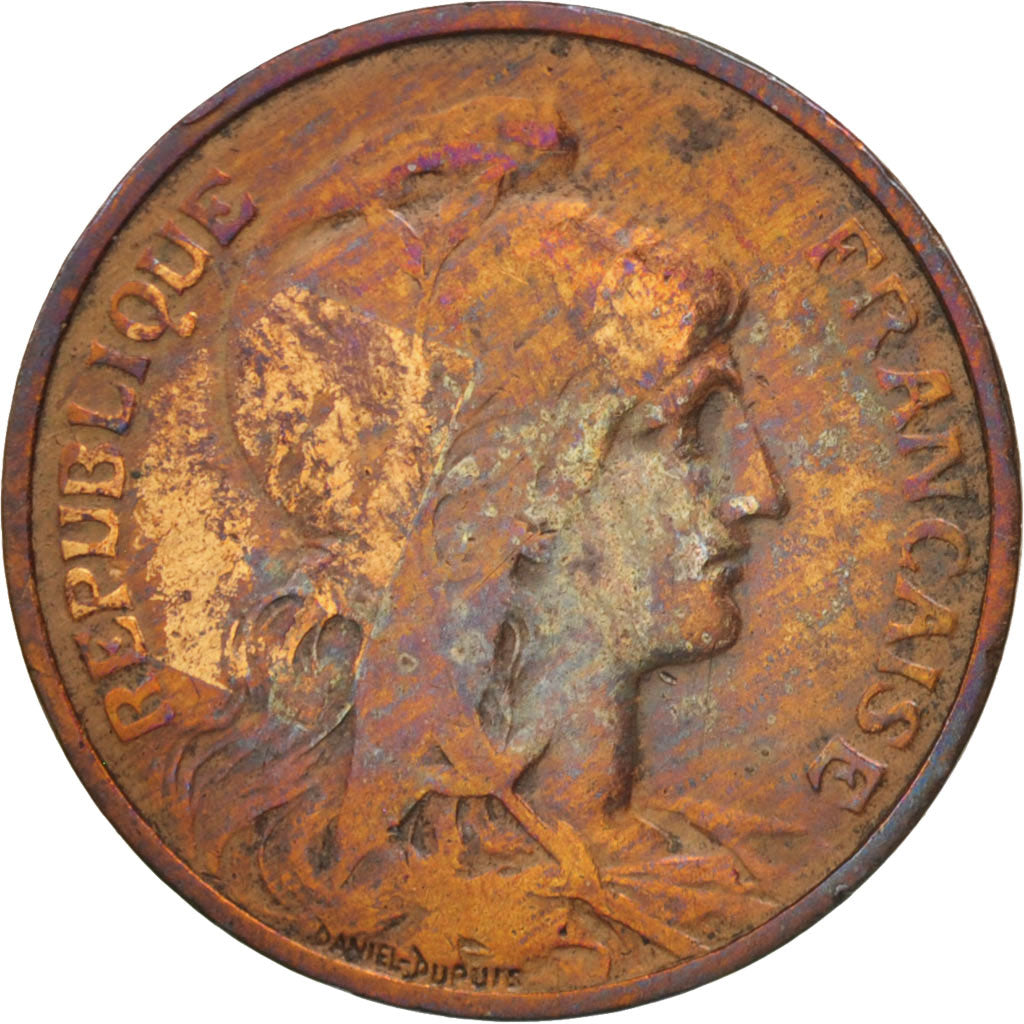 Monnaie, France, Dupuis, 5 Centimes, 1914, Paris, TTB, Bronze, KM:842