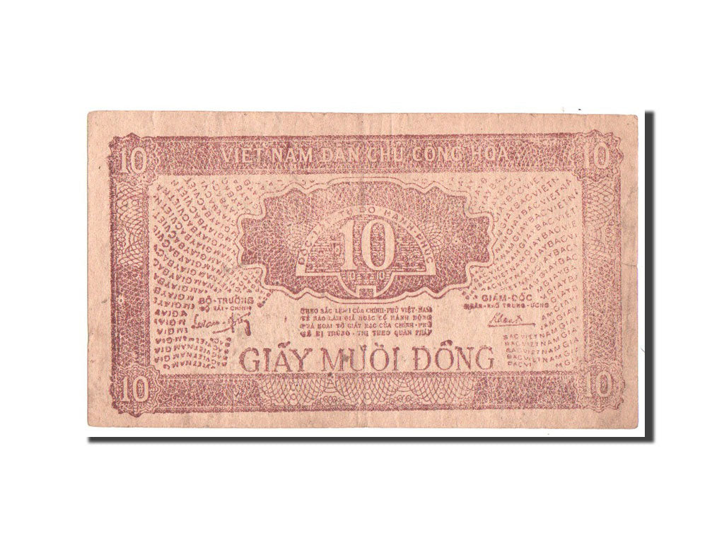 Banconote, Vietnam, 10 D<ox>ng, 1948, BB