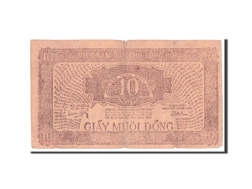 Banconote, Vietnam, 10 D<ox>ng, 1948, MB