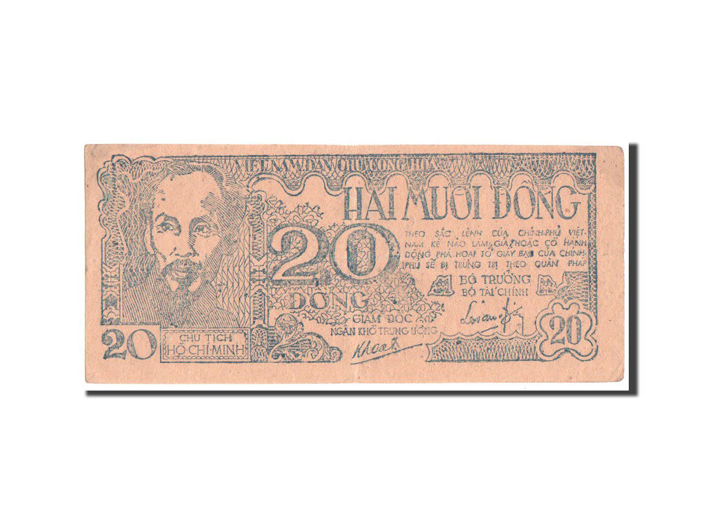 Banknote, Viet Nam, 20 Dông, 1948, AU(50-53)