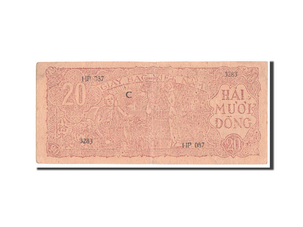 Banknote, Viet Nam, 20 Dông, 1948, AU(50-53)