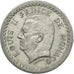 Coin, Monaco, Louis II, 2 Francs, 1943, EF(40-45), Aluminum, KM:121, Gadoury:MC