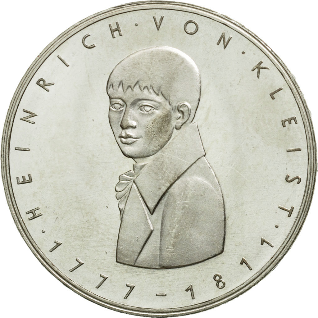 Moneta, Niemcy - RFN, 5 Mark, 1977, Karlsruhe, Germany, MS(63), Srebro, KM:146