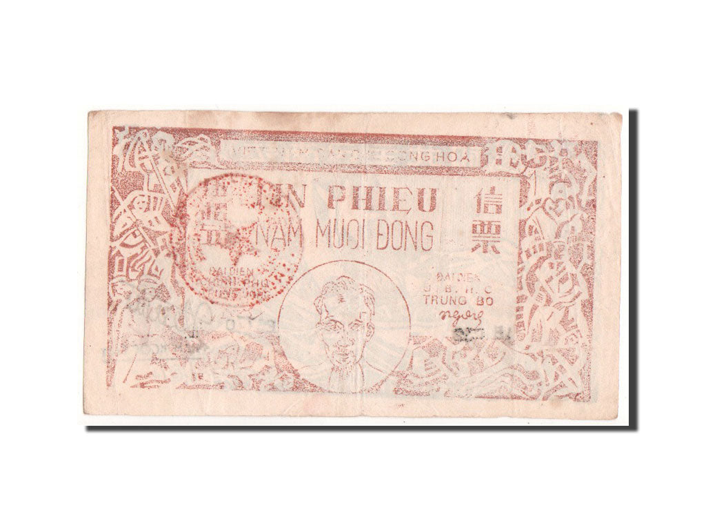 Banconote, Vietnam, 50 D<ox>ng, 1949, BB