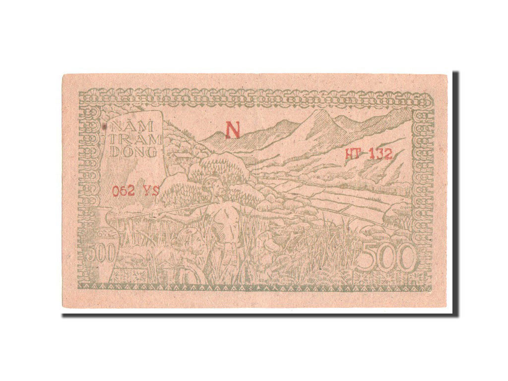 Billet, Viet Nam, 500 Dông, 1950, TTB+