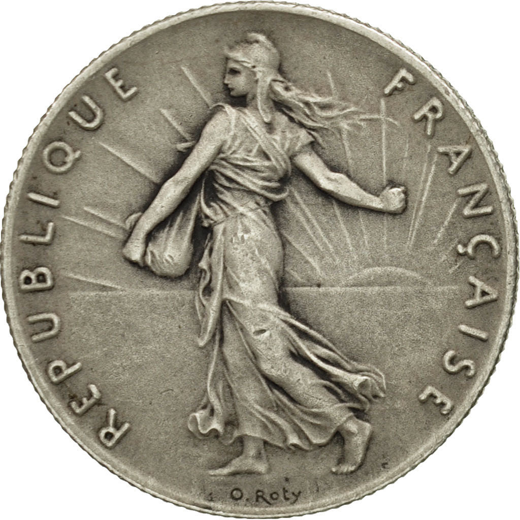 France, 50 Centimes, Semeuse, 1897, Paris, Flan mat, Argent, TTB+, Gadoury:420