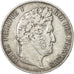 Coin, France, Louis-Philippe, 5 Francs, 1847, Bordeaux, EF(40-45), Silver