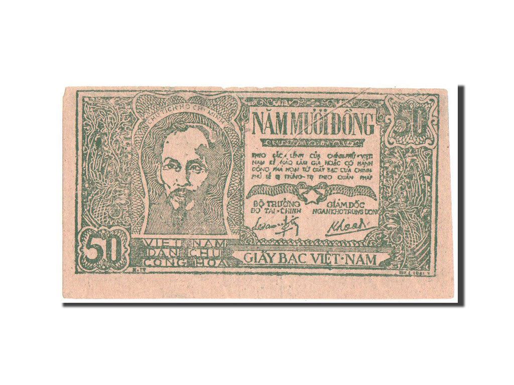 Billet, Viet Nam, 50 D<ox>ng, 1948, TTB