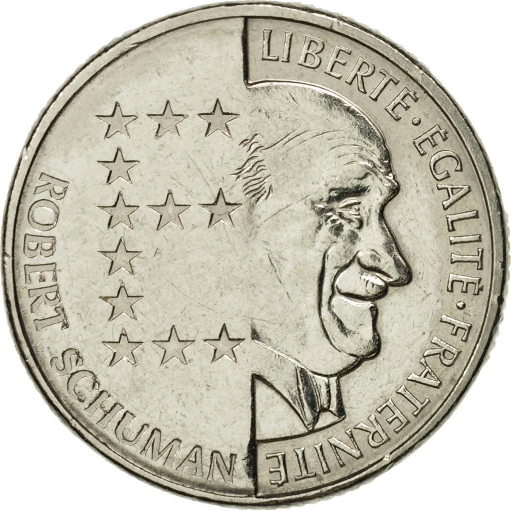 Coin, France, Schumann, 10 Francs, 1986, AU(55-58), Nickel, KM:958, Gadoury:825