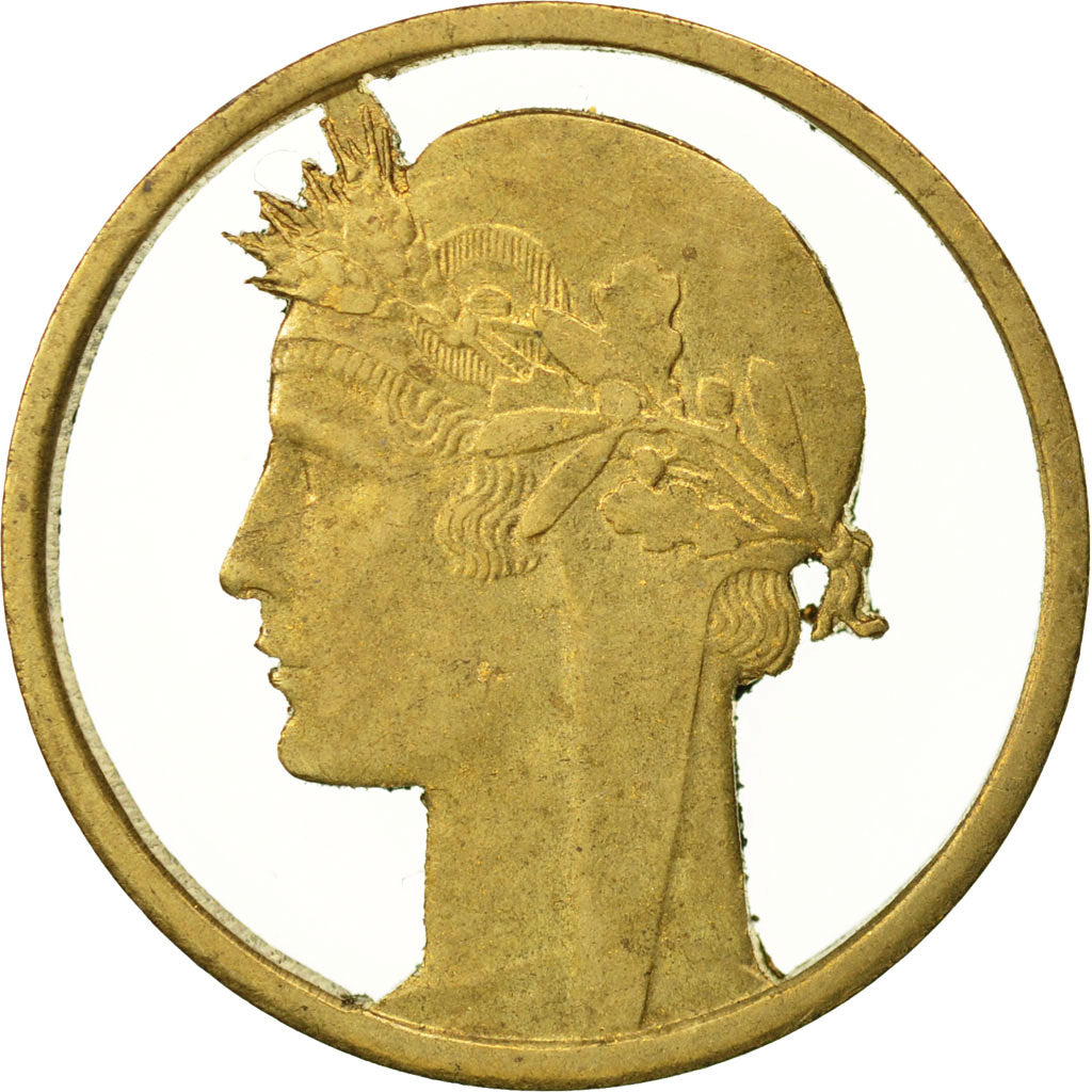Coin, France, Morlon, Franc, 1941, EF(40-45), Aluminum-Bronze, KM:885