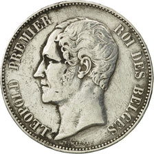 Coin, Belgium, Leopold I, 5 Francs, 5 Frank, 1849, VF(30-35), Silver, KM:17