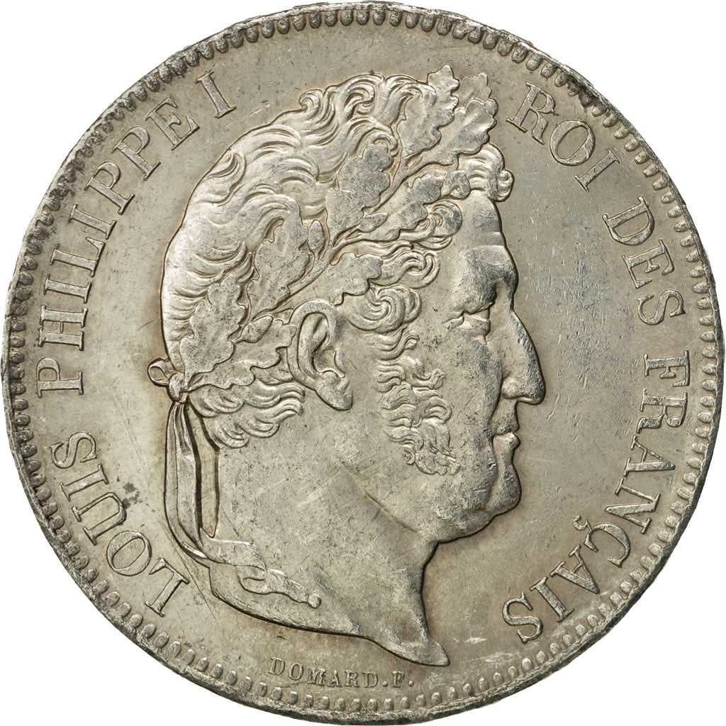 France, Louis-Philippe I, 5 Francs, 1832, Lille, Silver, AU(50-53), Gadoury:678