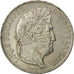 France, Louis-Philippe I, 5 Francs, 1832, Lille, Silver, AU(50-53), Gadoury:678
