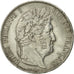 Coin, France, Louis-Philippe, 5 Francs, 1844, Rouen, EF(40-45), Silver