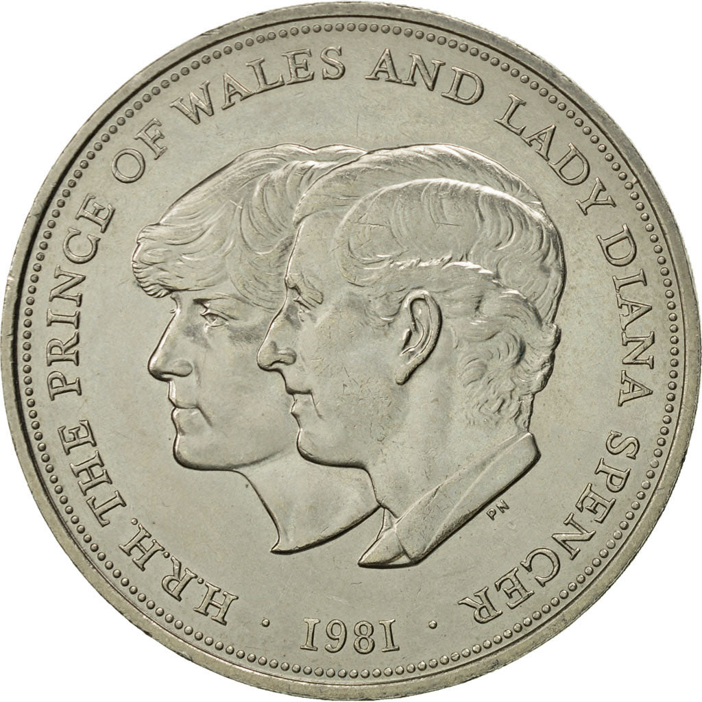 Monnaie, Grande-Bretagne, Elizabeth II, 25 New Pence, 1981, SUP, Copper-nickel