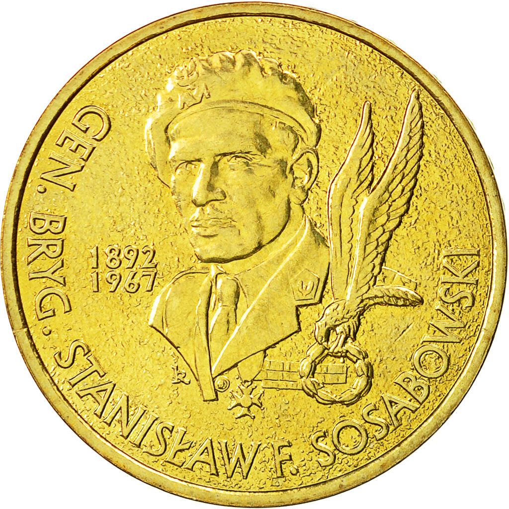 Moneta, Polonia, 2 Zlote, 2004, Warsaw, SPL-, Ottone, KM:499