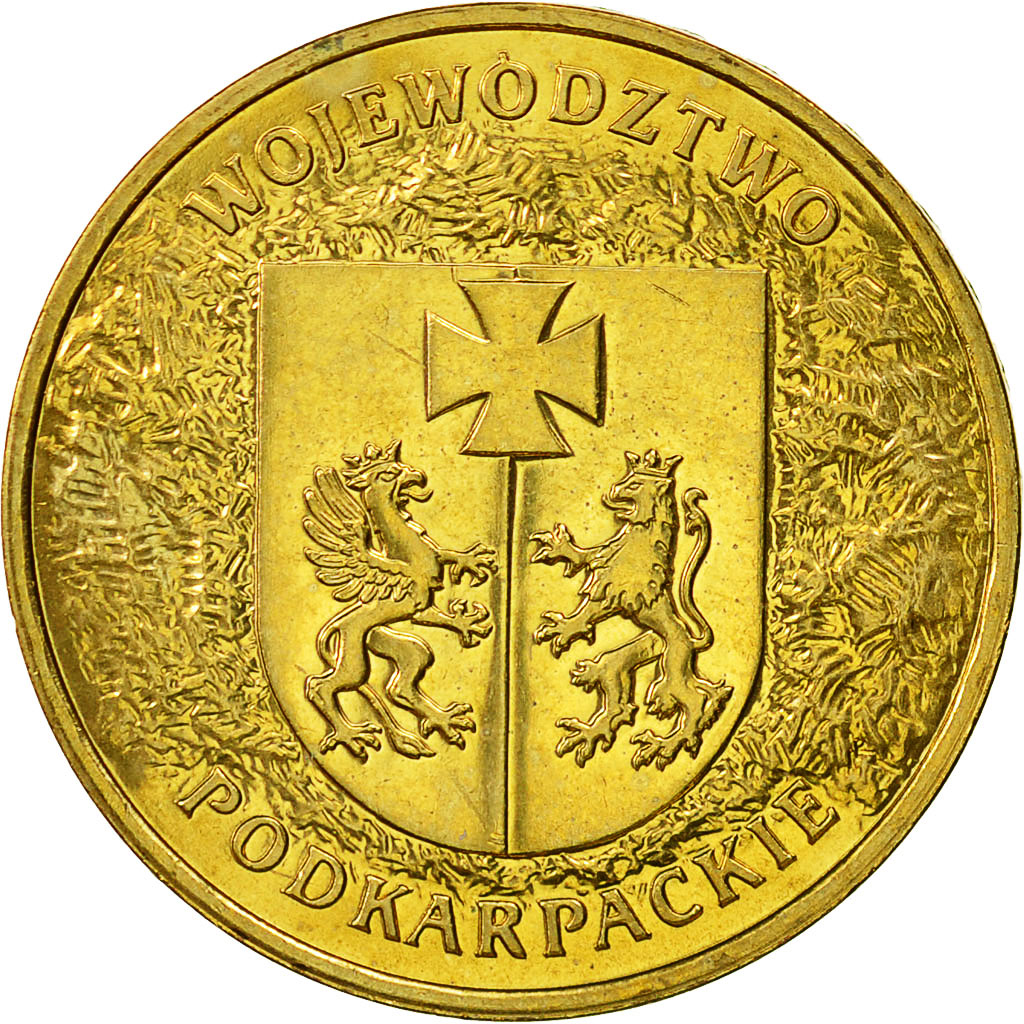 Moneta, Polonia, 2 Zlote, 2004, Warsaw, SPL-, Ottone, KM:490