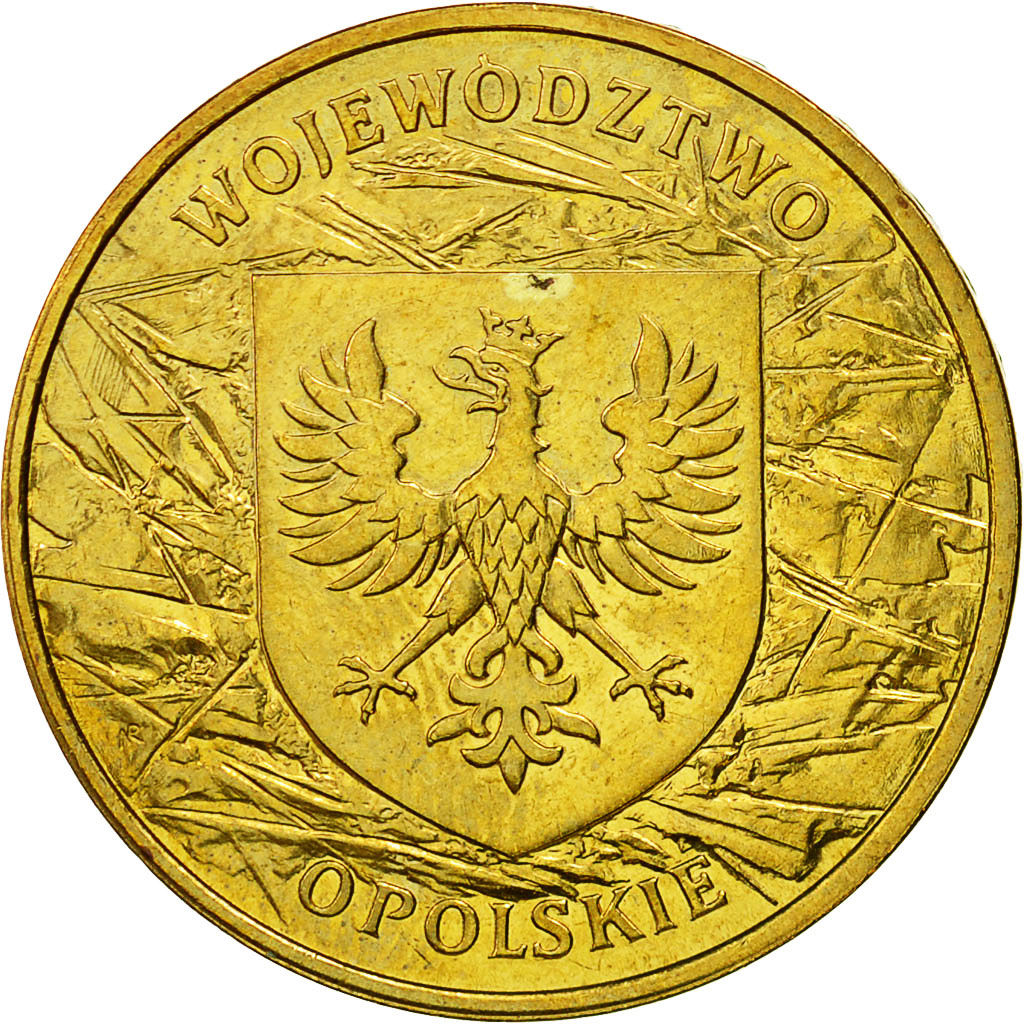 Moneta, Polonia, 2 Zlote, 2004, Warsaw, SPL-, Ottone, KM:607