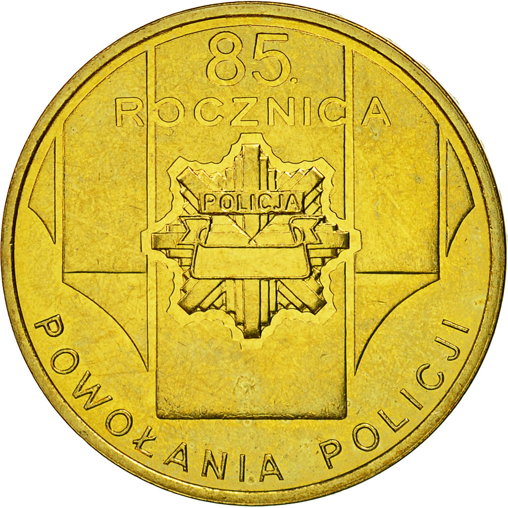 Moneta, Polska, 2 Zlote, 2004, Warsaw, AU(55-58), Mosiądz, KM:501