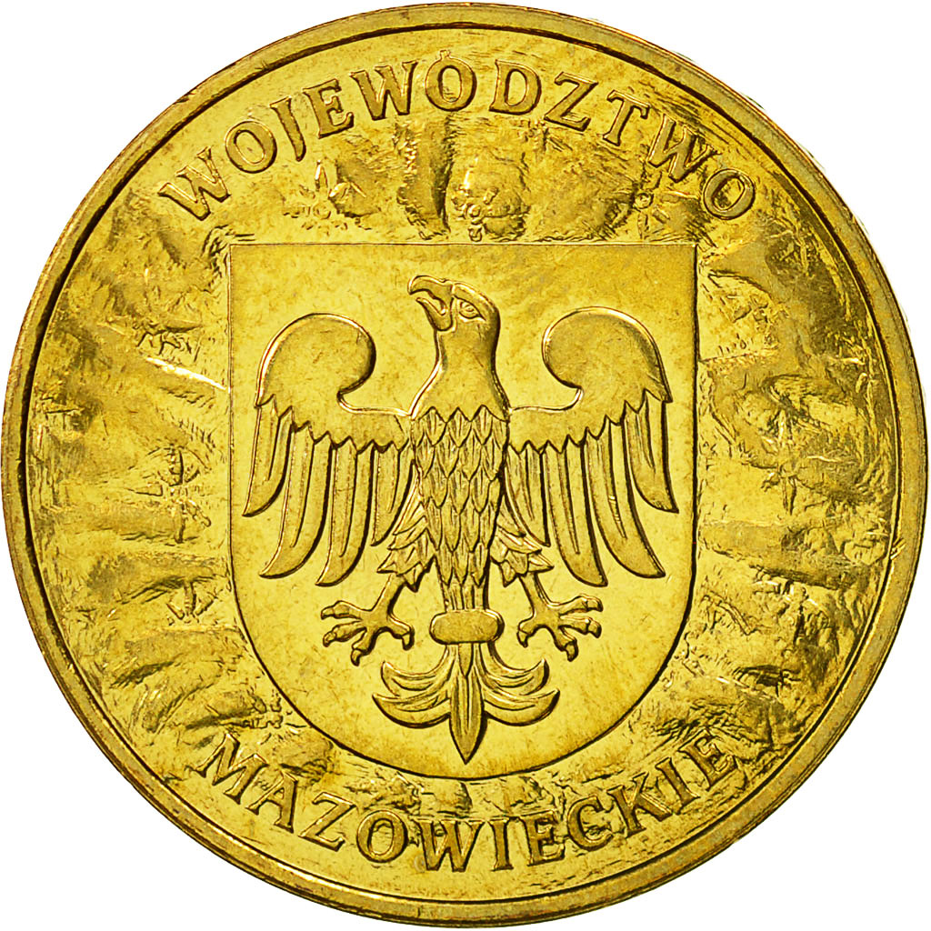 Moneta, Polonia, 2 Zlote, 2004, Warsaw, SPL-, Ottone, KM:489